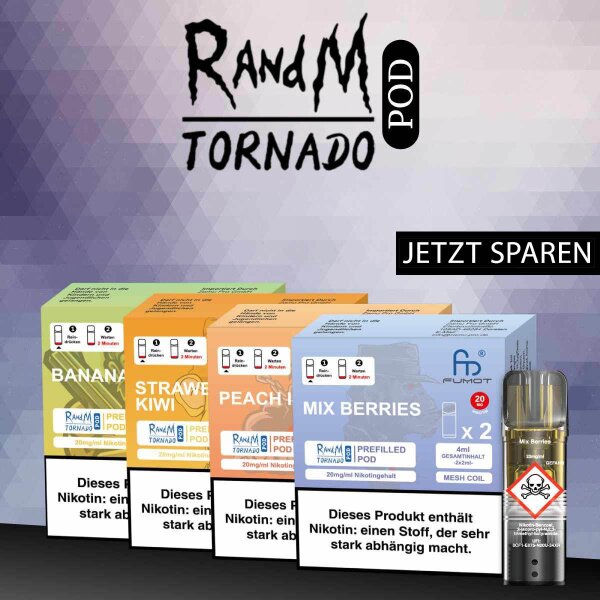 Randm Tornado Pod - Alle Sorten 20mg/ml