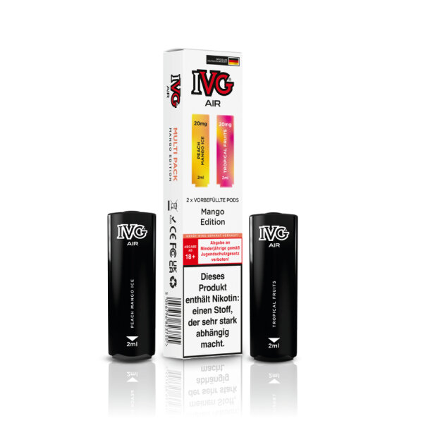 IVG Air 4 in 1 Pod - Mango Edition 20mg (2er Pack)