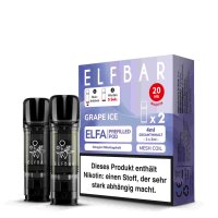 Elf Bar Elfa Pod 20mg - Grape Ice (2 Stück Pro Packung)