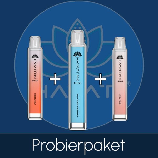 Hayati Pro Mini Probierpaket (3er Bundle)
