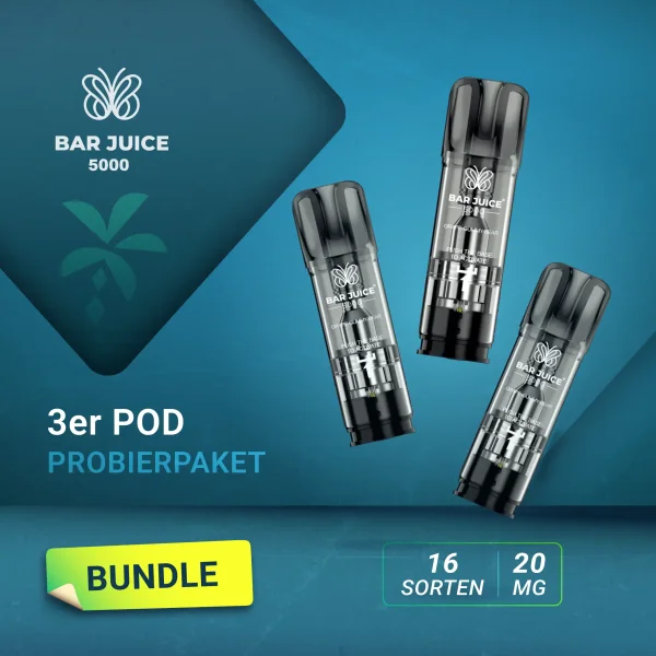 Bar Juice Pods Probierpaket (3er Bundle)
