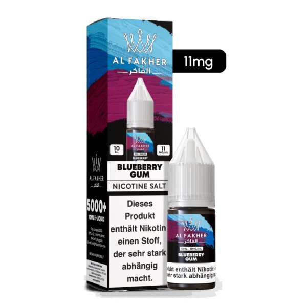 Al Fakher Liquid - Blueberry Gum 11mg