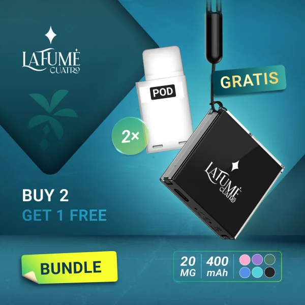 La Fume Cuatro Pod Aktionsbundle (2 für 1)