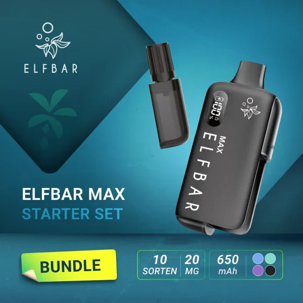 Elfbar Max Starter Set (Pod + Akku)