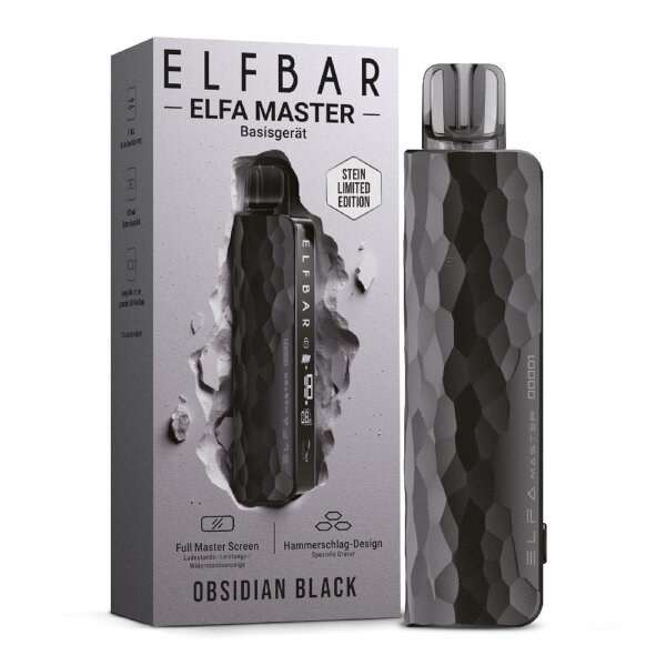 Obsidian Black - Elfbar Elfa Master Limited Edition