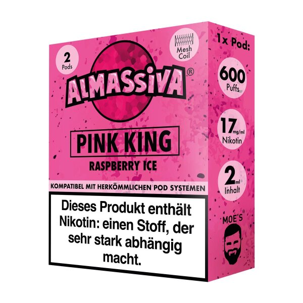 Al Massiva Pod (2er Pack) - Pink King 17mg