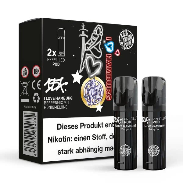 187 Straßenbande Pod - I Love Hamburg 20mg (2er Pack)