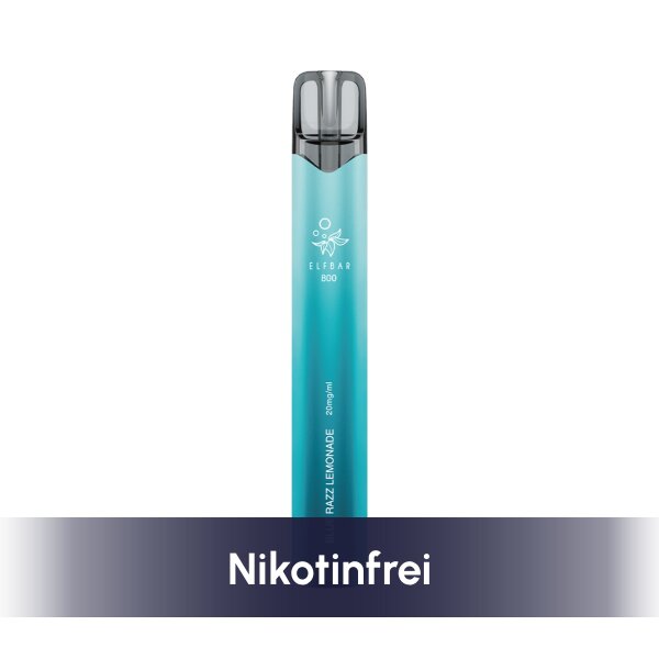 Nikotinfrei Elfbar 800 - Blue Razz Lemonade