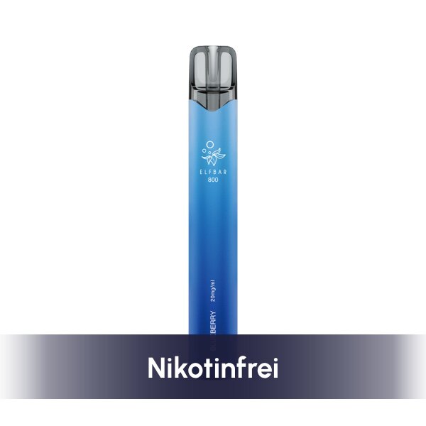 Nikotinfrei Elfbar 800 - Blueberry