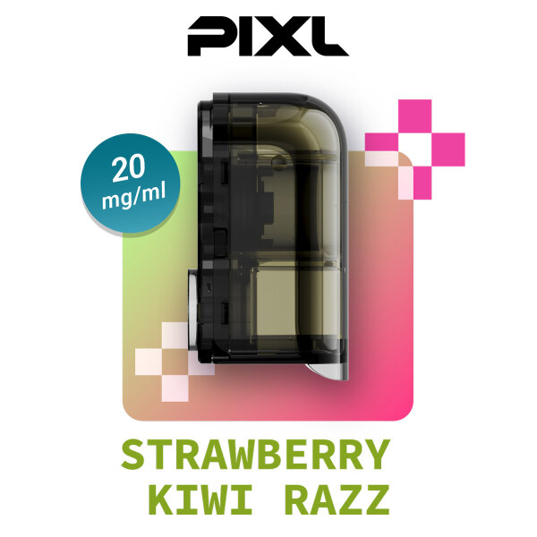 Pixl Max 20K Now Pod - Strawberry Kiwi Razz 20mg