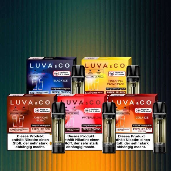 Luva & Co Pods - Alle Sorten