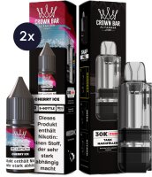 Cubic 30K Ersatzpod + 2x Snap Liquid - Cherry Ice 20mg