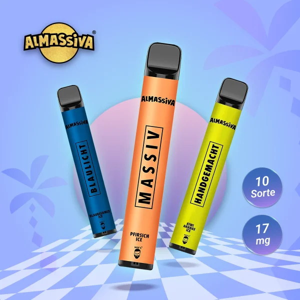 Almassiva Vape - Alle Sorten 17mg/ml