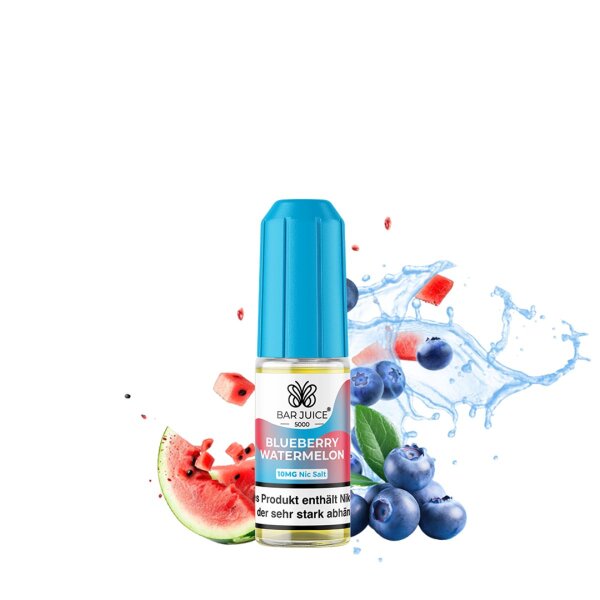 Bar Juice 5000 Liquid - Blueberry Watermelon 10mg/ml
