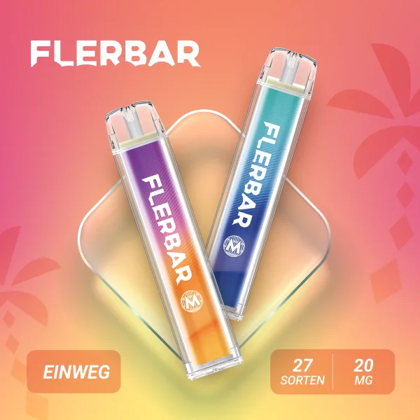 Flerbar M E-Shisha 600 - 20mg/ml - Alle Sorten