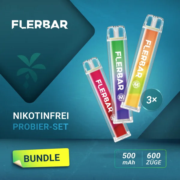 Flerbar M Nikotinfrei - Probierset