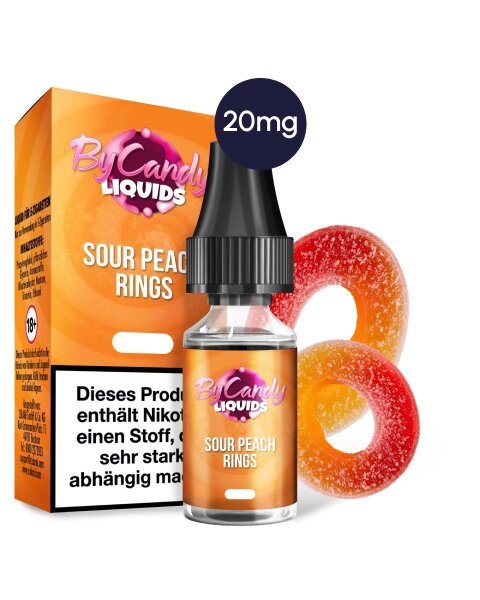 ByCandy Liquid - Sour Peach Rings 20mg