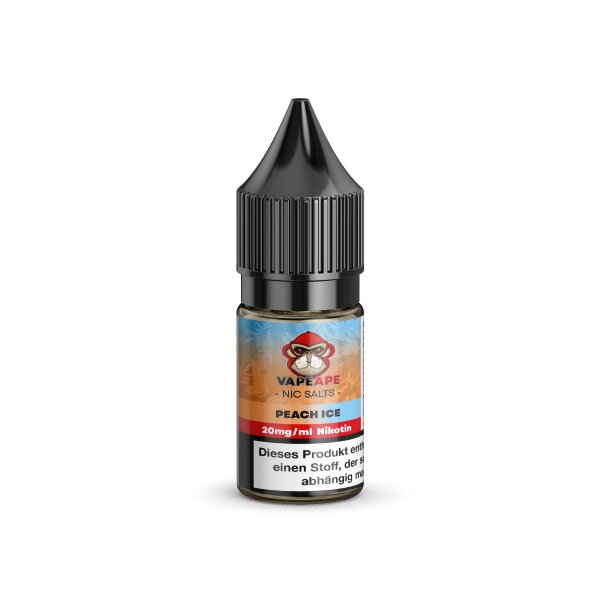 VapeApe Liquid - Peach Ice 20mg