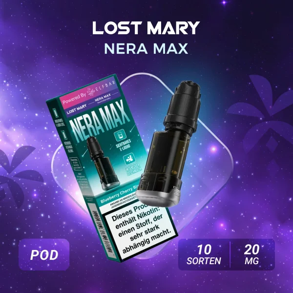 Lost Mary Nera Max Refill Container - Alle Sorten