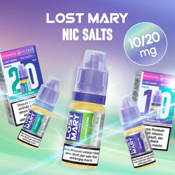 Lost Mary NicSalts - Alle Sorten (10mg & 20mg)