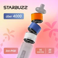 Starbuzz 2er Pod - Alle Sortenkombinationen