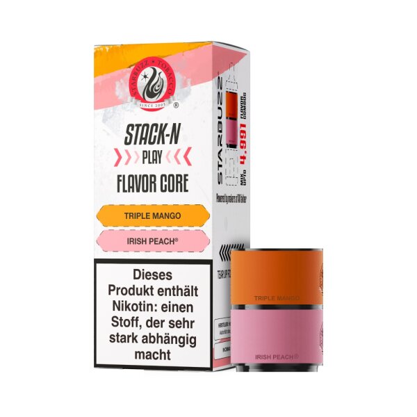 Starbuzz 2er Pod - Triple Mango + Irish Peach 20mg