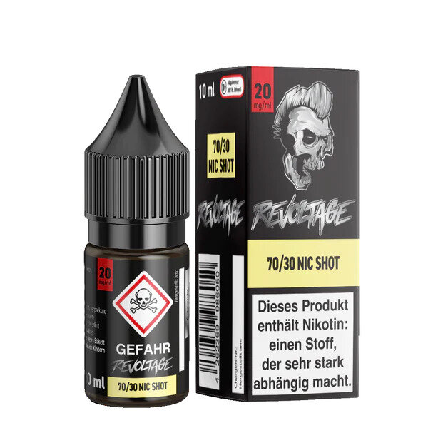 Revoltage Nikotinshot 70/30 mit 20mg NicSalt