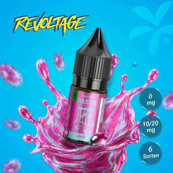 Revoltage OASYS Liquid 10ml - Alle Sorten