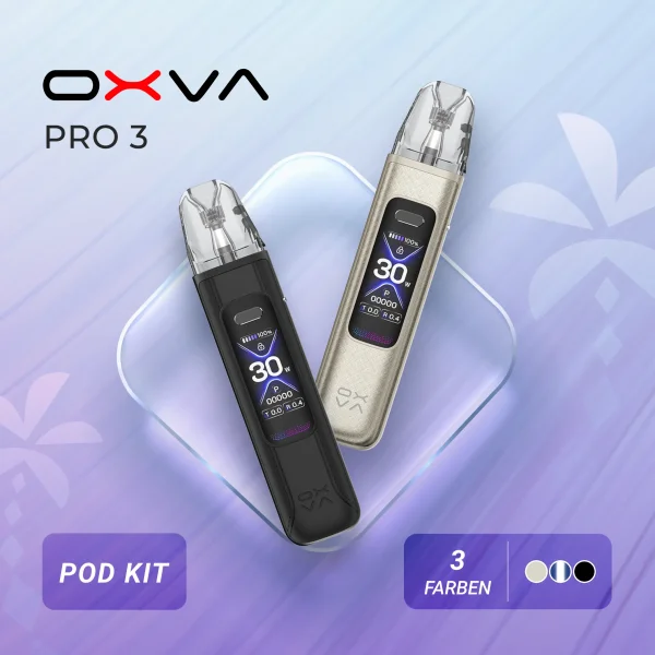 OXVA Xlim Pro 3 Kit - Alle Farben