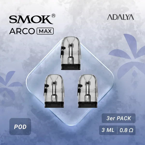Adalya Arco Ersatzpod 0,8 Ohm - 3ml (3er Pack)
