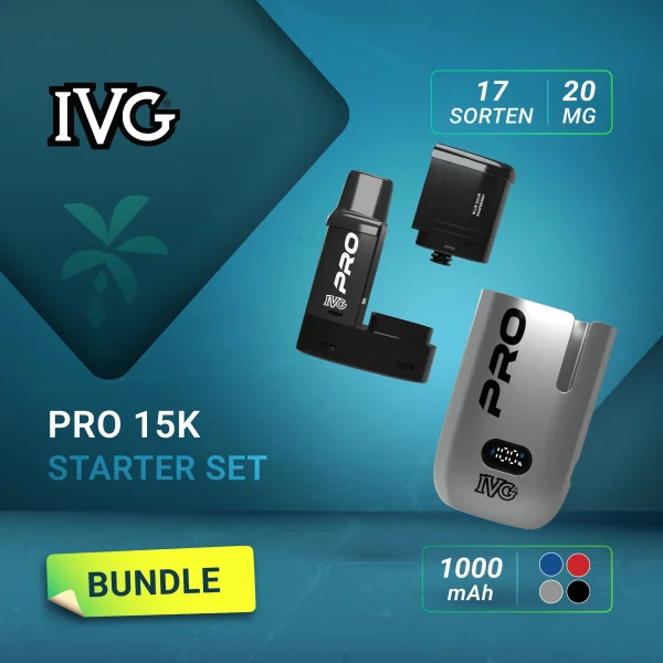 IVG Pro Starter Bundle (Akku + Pod + Verdampfer)