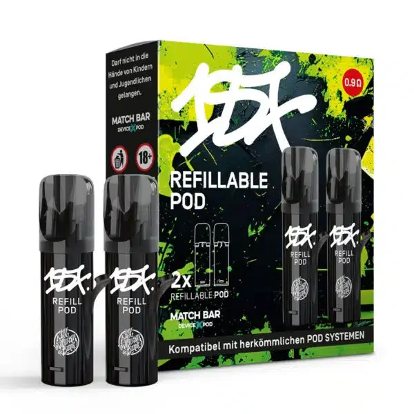 187 Straßenbande Refillable Pods - 0,9 Ohm (2er Pack)