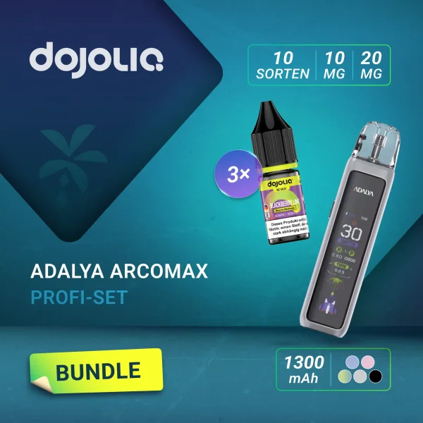 Dojoliq Profi-Set - 3x Liquid + ArcoMax E-Zigarette
