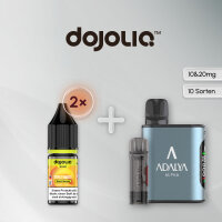 Dojoliq Einsteiger-Set - 2x Liquid + Alpha Gerät...