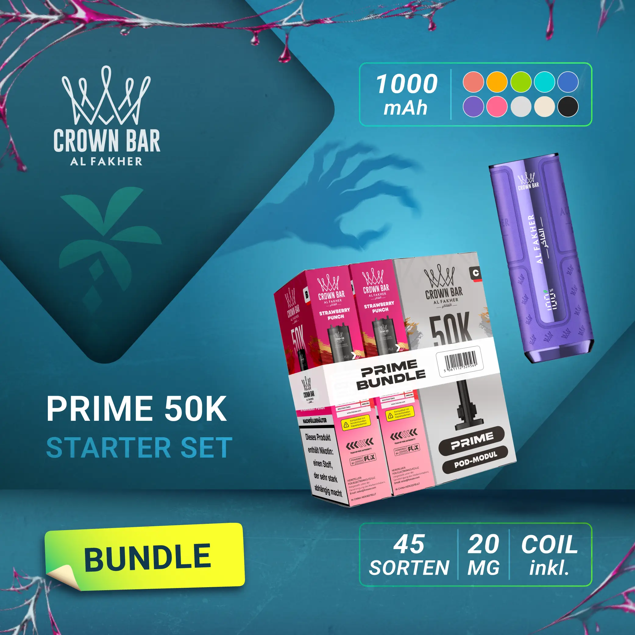 Al Fakher Prime 50k Starter Set – Halloween